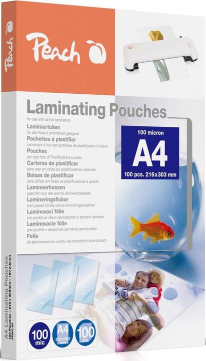 Produktbild Peach Pp500-02 (A4, 100 Stück, 100 µm)
