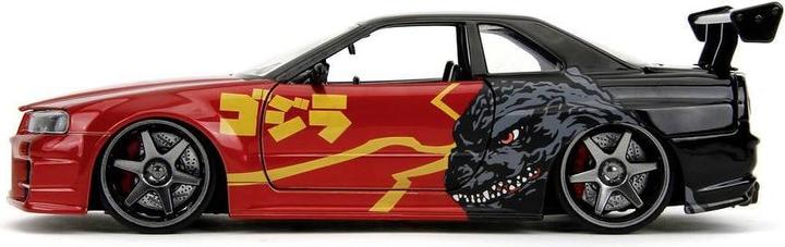 Produktbild Jada Godzilla Nissan GTR 1:24