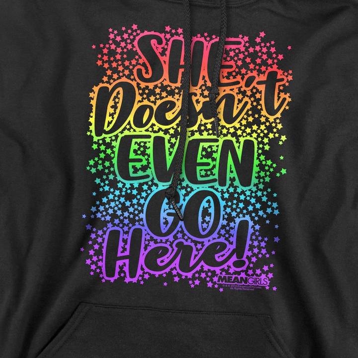 Immagine prodotto Mean Girls Doesn't Go Here Felpa con Cappuccio Uomo (XL)