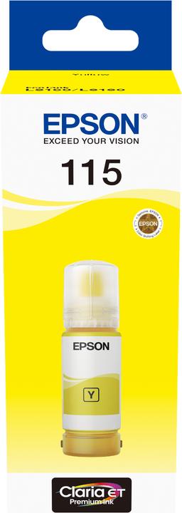 Produktbild Epson EcoTank 115 - 70 ml - Gelb - Original - Nachfülltinte (Y)