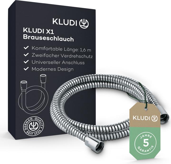 Kludi X1 Shower hose (160 cm)