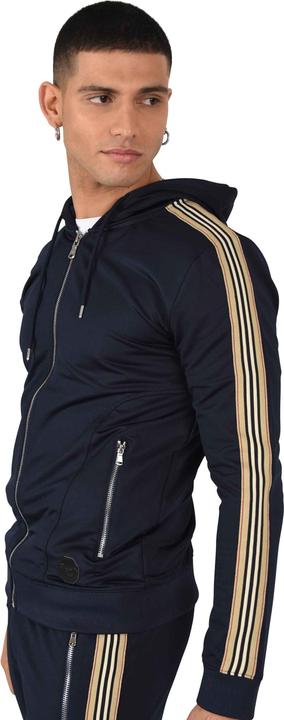 Immagine prodotto Project X Paris Felpa con cappuccio con zip e strisce equestri (XL)