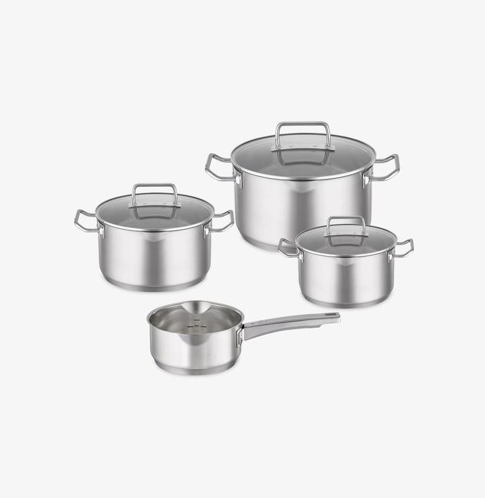 Actual product image Rösle Topfset 4-tlg. EXPERTISO Stahlgrau (24 cm, Pan set + pot set)