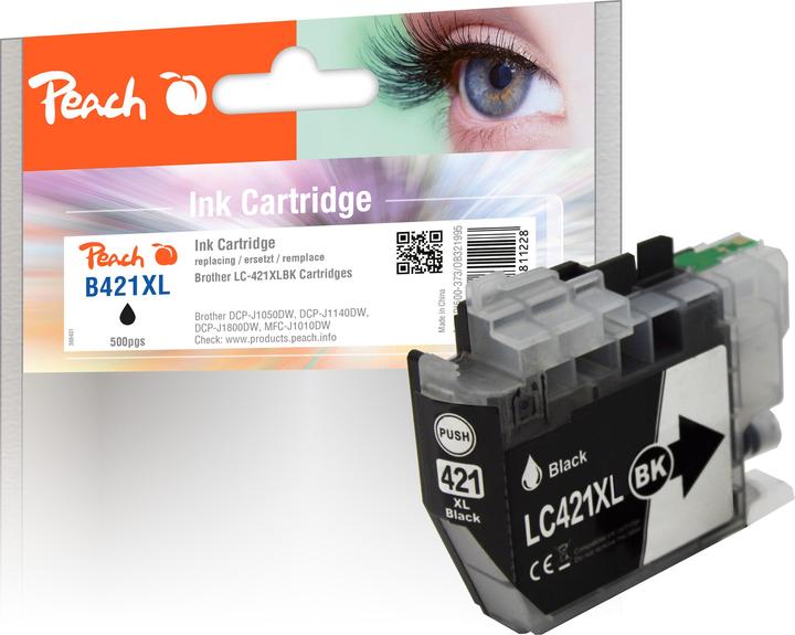 Immagine prodotto Brother LC-421XLBK DCP-J1050DW/J1140DW/MFC-J1010W (FC)