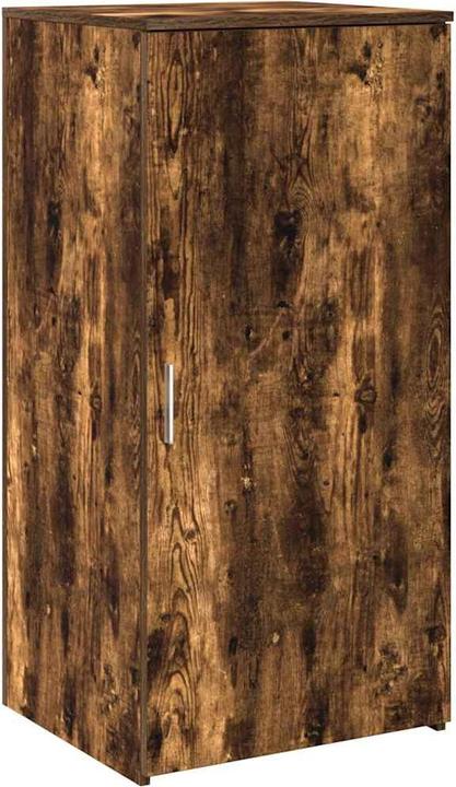 Actual product image VidaXL Reception counter smoked oak 155x50x103.5 cm wood-based reception counter