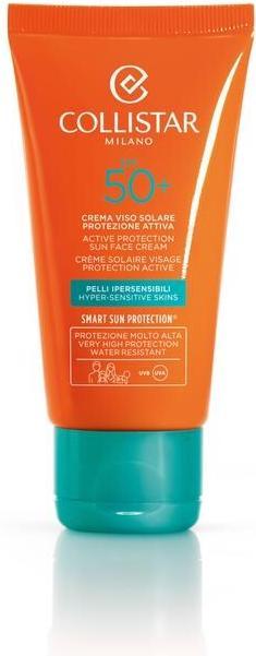 Produktbild Collistar CS Sun - Active Protection Sun Face Cream Anti-Wrinkle SPF 50+ (Sonnencreme Gesicht, SPF 50, 50 ml)