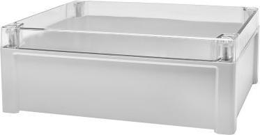 Produktbild Rs Pro Polycarbonat Universal-Gehäuse, Grau, Aussenmass 289 x 239 x 107mm, IP65 (Gehäuse)