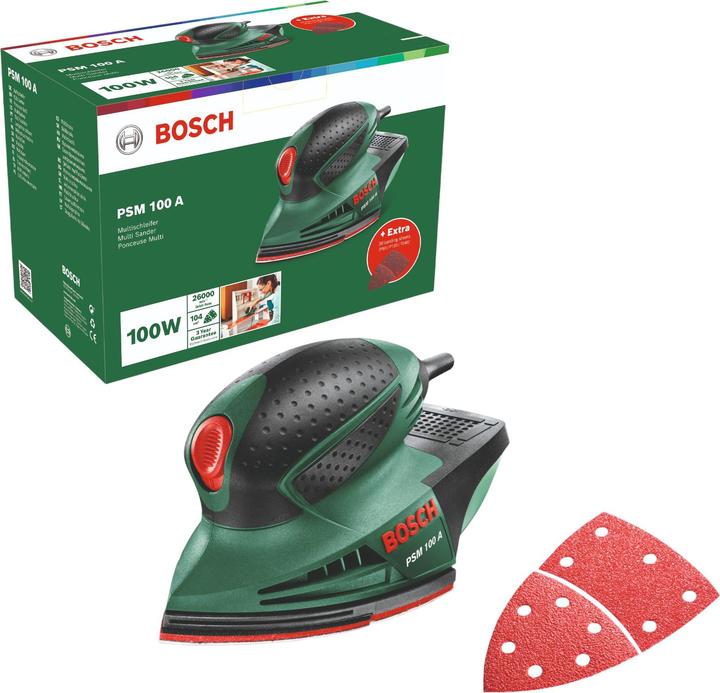 Actual product image Bosch Home & Garden Psm 100 A (Multi sanders, 100 W)