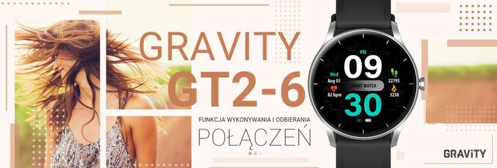 Actual product image Gravity Unisex GT2-6 - Bluetooth calls, customised dials (sg019f)