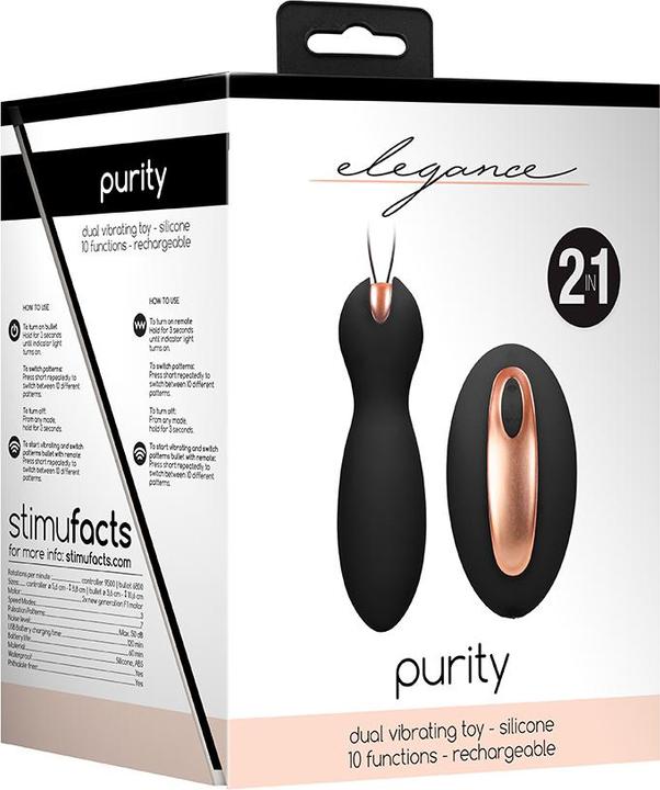 Produktbild HOT Dual Vibrating Toy - Purity