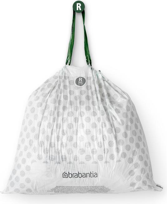 Produktbild Brabantia PerfectFit Vuilniszakken - 36 l - Code R - 6 rollen x 20 stuks (120 x, 36 l)