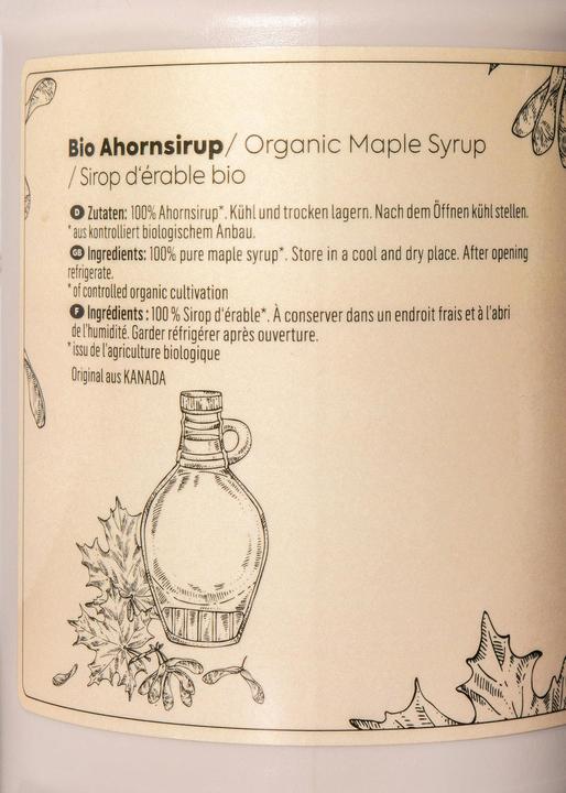 Produktbild KoRo Ahornsirup (1000 g)