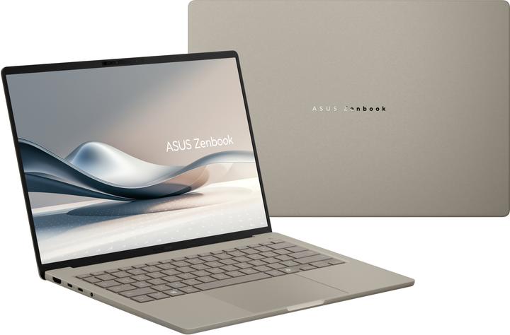 Actual product image ASUS Zenbook A14 (14", Snapdragon X Plus X1P-26-100, 32 GB, 1000 GB, CH)