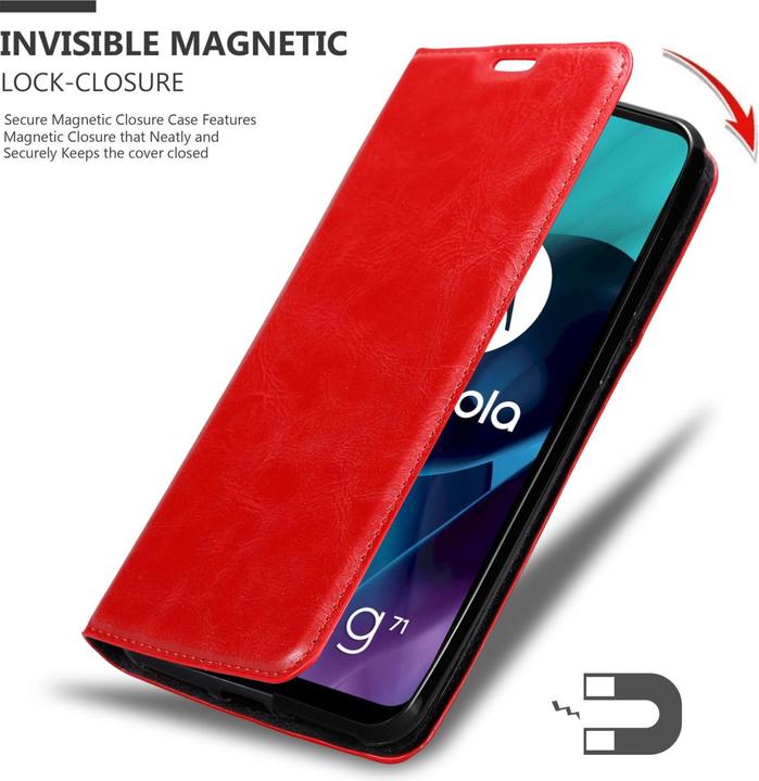 Immagine prodotto Cadorabo Libro Invis. Coperchio magnetico (Motorola Moto G71 5G)