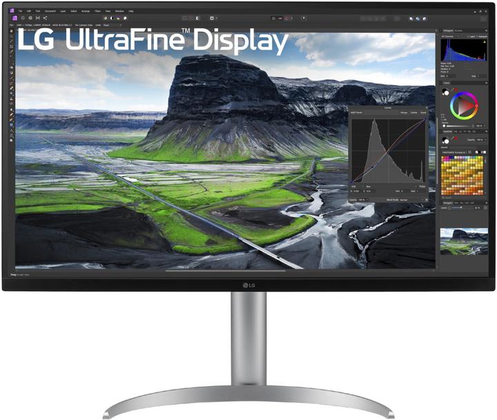 Actual product image LG 32UQ850V-W (3840 x 2160 Pixels, 32")