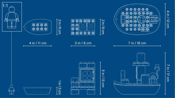 Image du produit LEGO DUPLO Le bateau de Micky (10881)