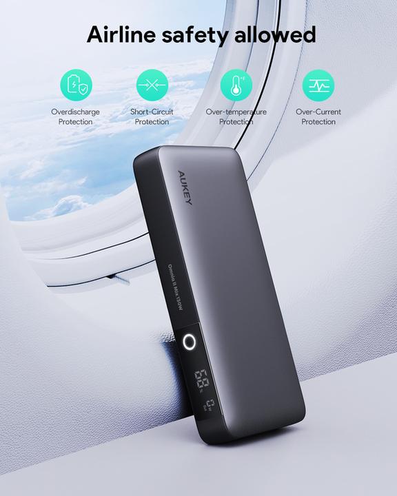 Image du produit Aukey Sprint X (20000 mAh, 130 W, 77 Wh)