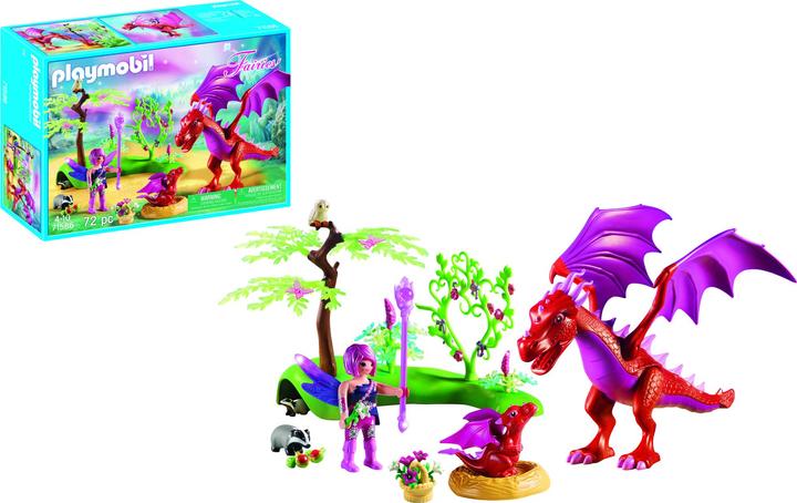 Produktbild Playmobil Drachenmama mit Baby (71586)