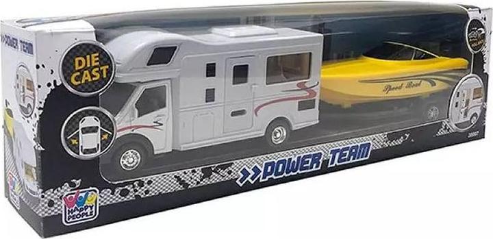 Produktbild Happy People Wohnmobil+Boot mit Rückzug