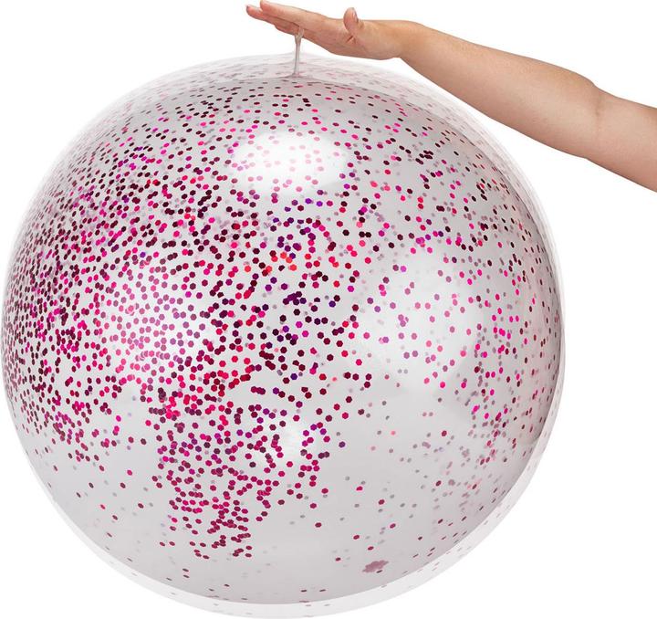 Produktbild Toi-Toys Aufblasbarer Glitzerballon, 60cm (1 x)