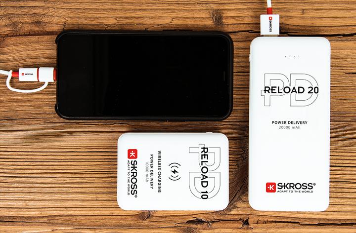 Actual product image Skross Reload 20 (20000 mAh, 18 W, 74 Wh)