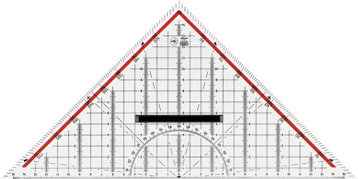 Produktbild M+r Geometriedreieck (30 cm)