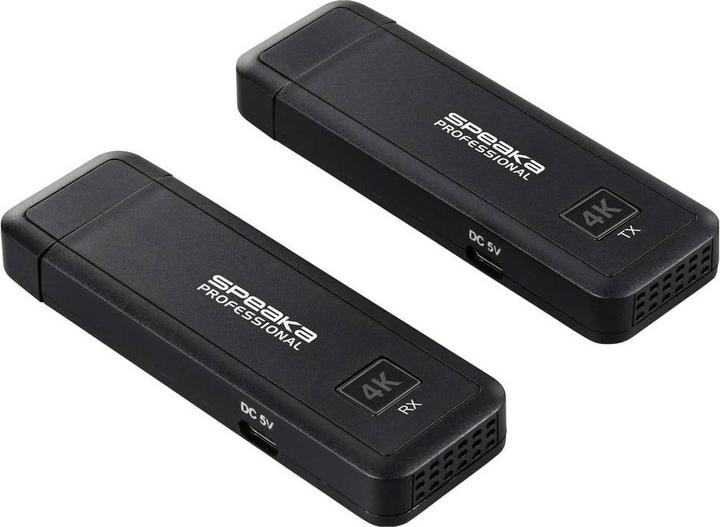 Produktbild SpeaKa Professional SP-TR-450 HDMI-Funkübertragung Set 50 m 30 Hz 3840 x 2160 Pixel integrierte