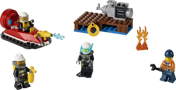 Actual product image LEGO Fire brigade starter set (60106, LEGO City)