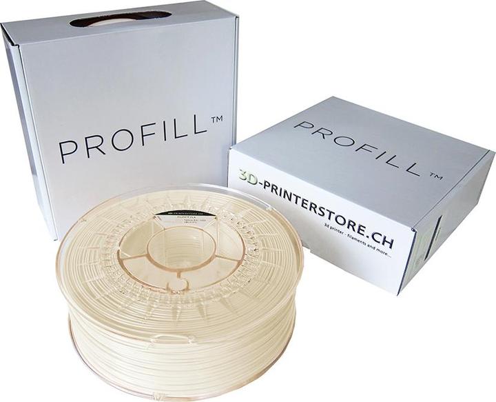 Immagine prodotto 3d-printerstore.ch Filamento ASA ProFill 1,75 mm 1 kg naturale (ASA, 1.75 mm, 1000 g, Trasparente)