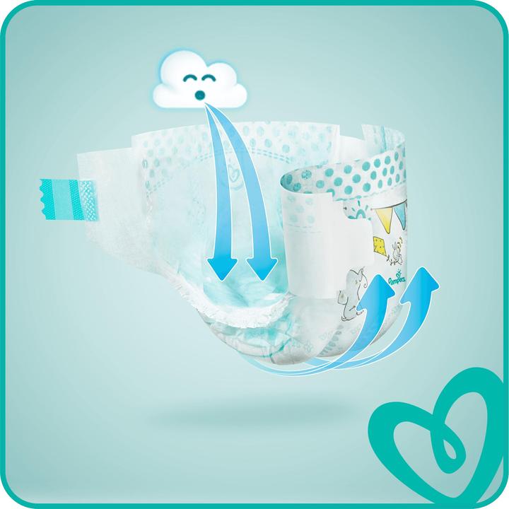 Produktbild Pampers Baby-Dry (Gr. 4+, Monatsbox, 152 Stück)