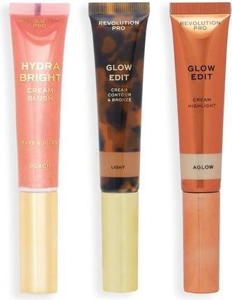 Produktbild Makeup Revolution Revolution PRO - Cream Face Wand Trio Light Gift Set (Make up set)