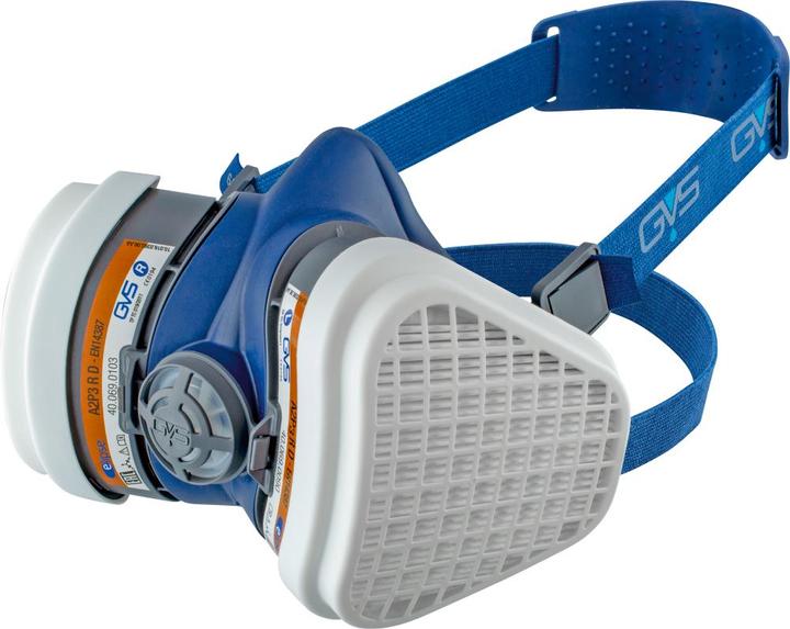 Image du produit Magni GVS SPR495 Masque Elipse avec filtre A2P3 contre les gaz et vapeurs organiques jusqu'à 5000 ppm et (Pas de classe de protection officielle, 1 x)