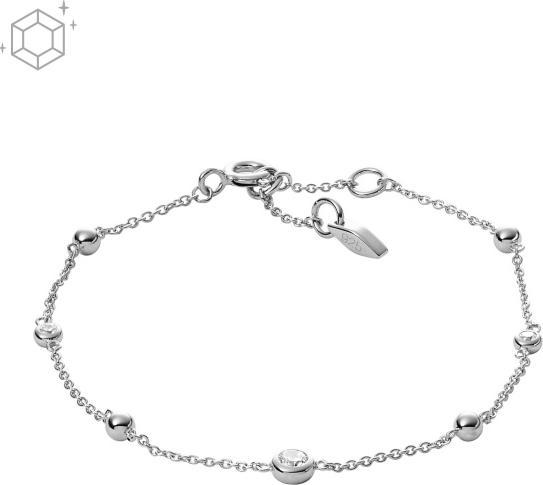 Actual product image Fossil sterling silver (19 cm, Silver)