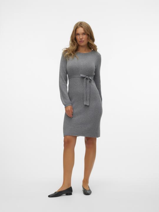 Immagine prodotto Mamalicious Vestibilità regolare Scollo rotondo Polsini a coste Maniche a palloncino Abito corto Abito in maglia (XL)