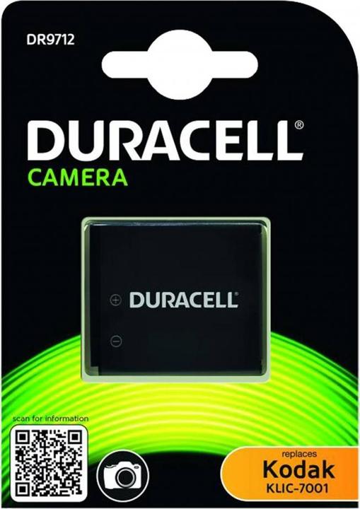 Actual product image Duracell Lithium-ion battery KLIC-7001 (Camera battery)