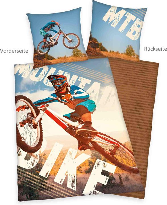 Produktbild Herding Wendebettwäsche "Mountainbike"