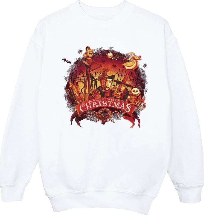 Disney The Nightmare Before Christmas Scary Christmas Sweatshirt (4XL)