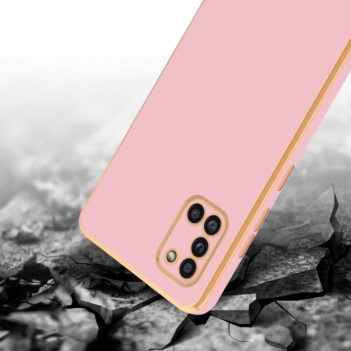 Actual product image Cadorabo Case for Samsung Galaxy A31 in TPU with camera protection LM130 Style (Samsung Galaxy A31)