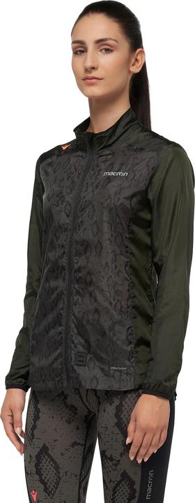Actual product image Macron 's windbreaker running orena (L)