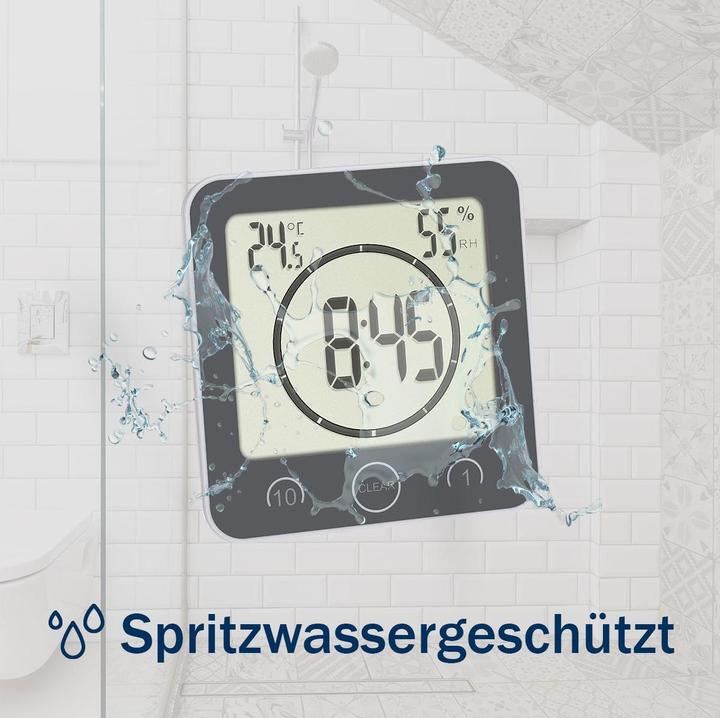 Produktbild TFA Badezimmer-/Küchenuhr mit Timer
