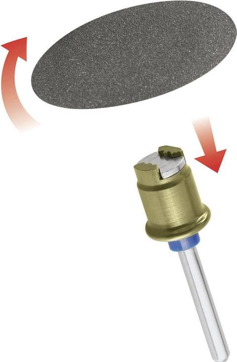 Produktbild Dremel EZ SpeedClic Schleifscheibe Ø 25mm, Körnung 60 (6 Stück) (60)