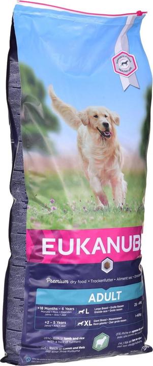 Produktbild Eukanuba Lamb & Rice (Adult, 1 Stk., 12000 g)