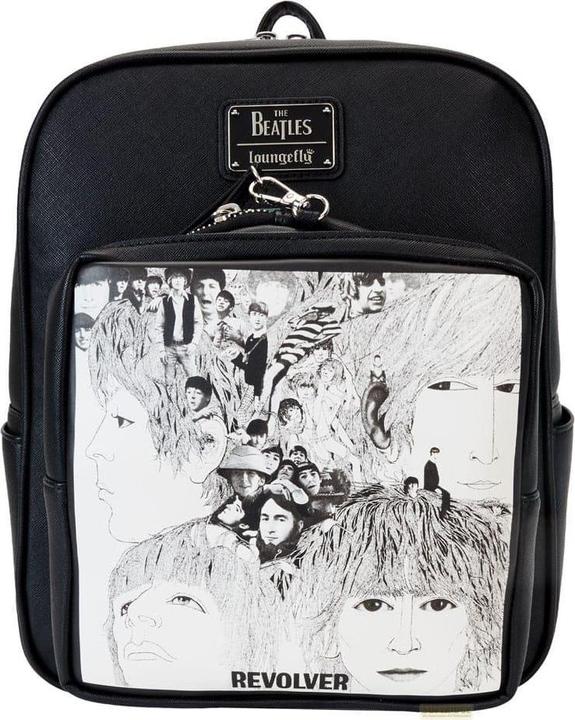 Loungefly The Beatles by Mini-Rucksack Revolver Album with Record Pouch