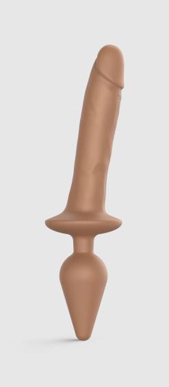 Immagine prodotto Strap-on-me Switch Plug-In Dildo Caramello (L)