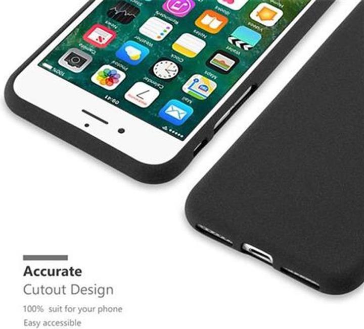 Image du produit Cadorabo Couverture TPU givrée (Apple iPhone 7, Apple iPhone 8, Apple iPhone SE (2ème génération), Apple iPhone SE (3ème génération))