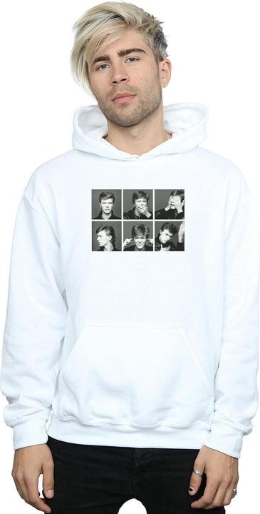 Immagine prodotto David Bowie Photo Collage Felpa con Cappuccio Uomo (3XL)