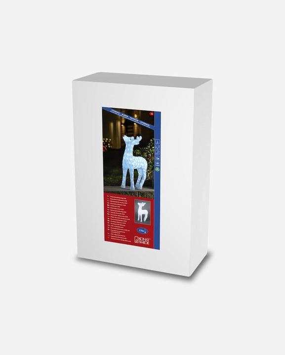 Immagine prodotto Konstsmide Renna figura acrilica bianco freddo