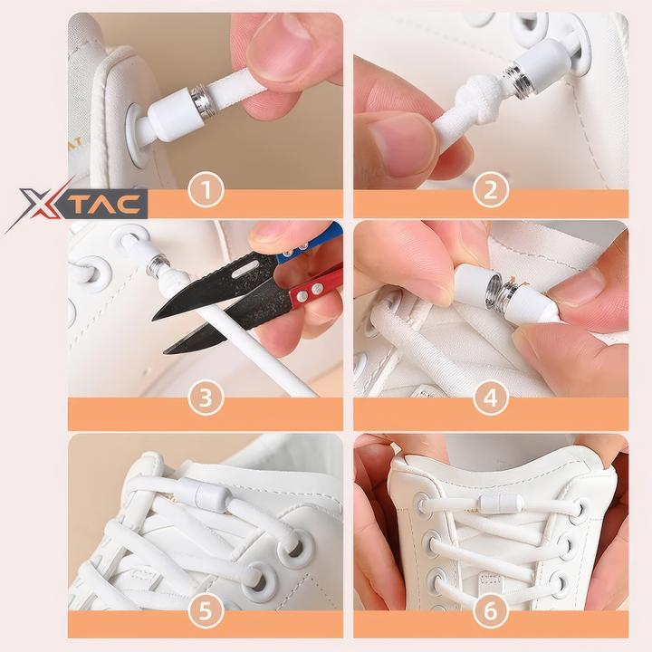 Actual product image X-Tac X-Style elasticated laces (100 cm)