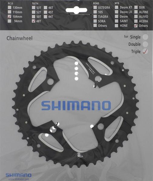 Actual product image Shimano Chainring (48)