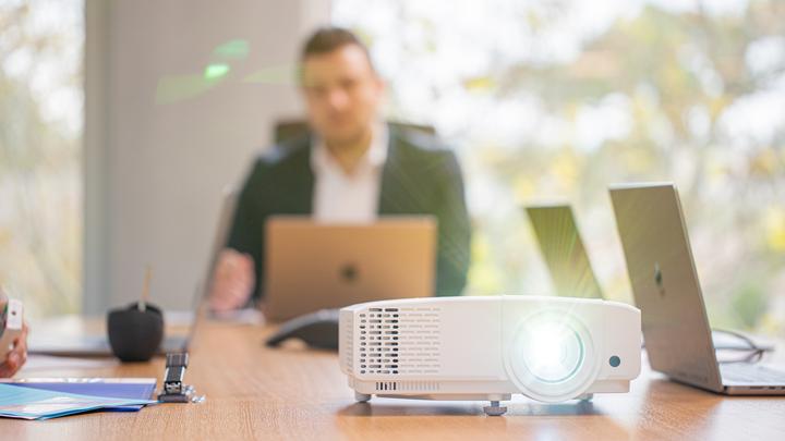 Immagine prodotto Philips ProPix 650 - Videoprojektor Eco-Modus 29dB, Lautsprecher, Fernbedienung (WXGA, 4000 lm)